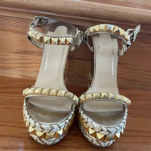 Christian Loubutin Espadrille Sandal